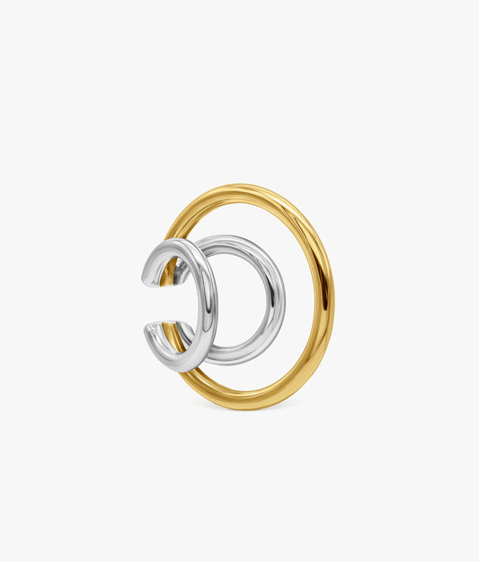 Bicolor Ear Cuff