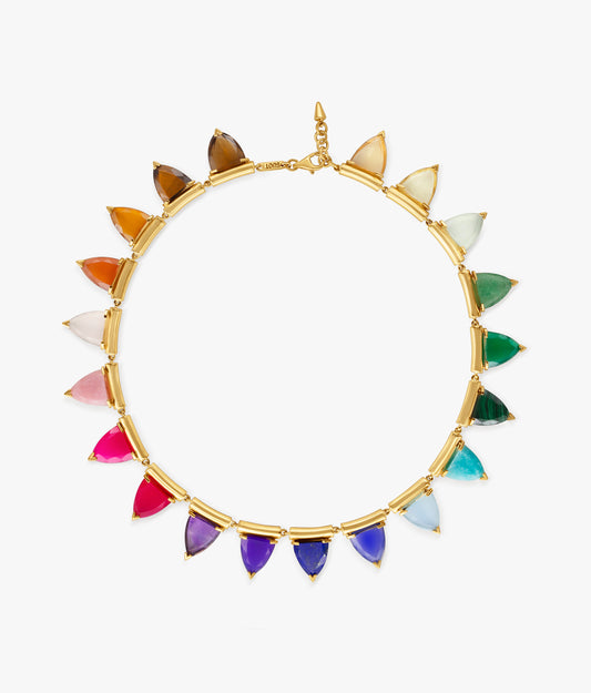 Collar Tubular múlti-gems "Half Cut"