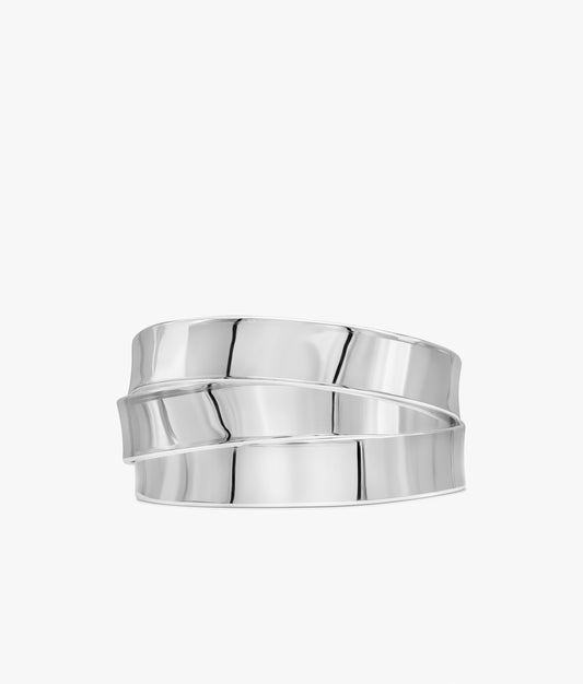 Sterling Silver Thin-Ribbon Bracelet