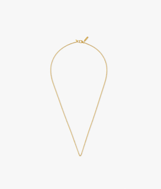 Cadena Barbada en Oro de 14k