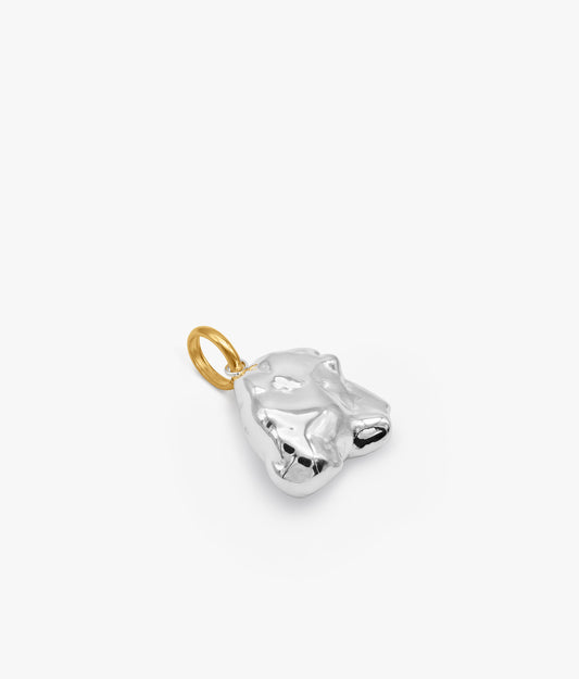 Pepita Raw Abundance Silver L Charm