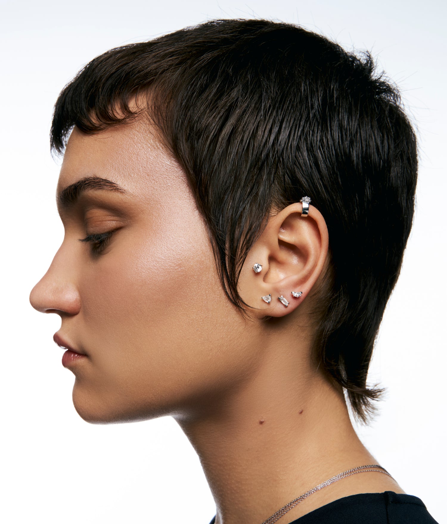 14KT Brilliant Cut Lab Diamonds Earring 0.3ct