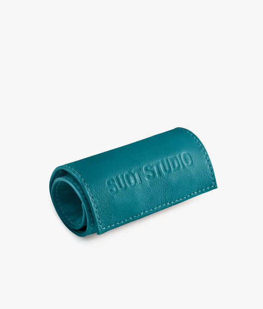 Manta enrollable para joyería Azul