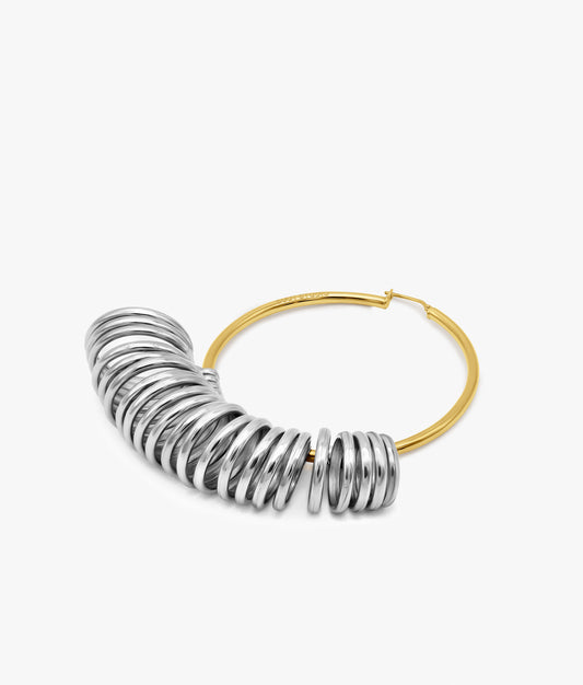Ring Holder Steel with Silver Vermeil 54mm