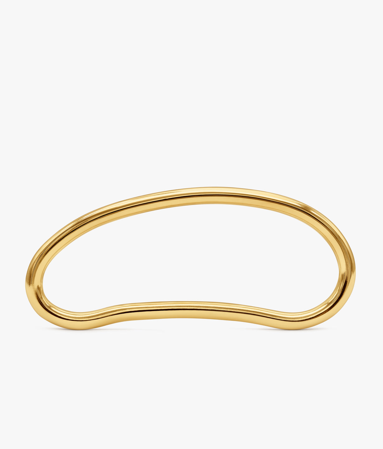 Gold Plated Silver Palm Cuff