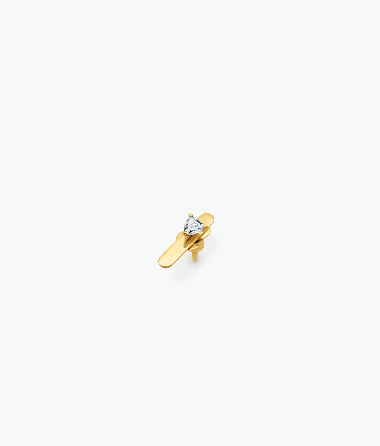Lab Diamond Conexiones N2 Earring in 14K gold and 0.25ct GLD