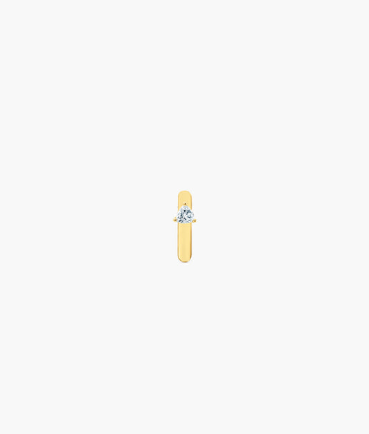 Lab Diamond Conexiones N2 Earring in 14K gold and 0.25ct GLD