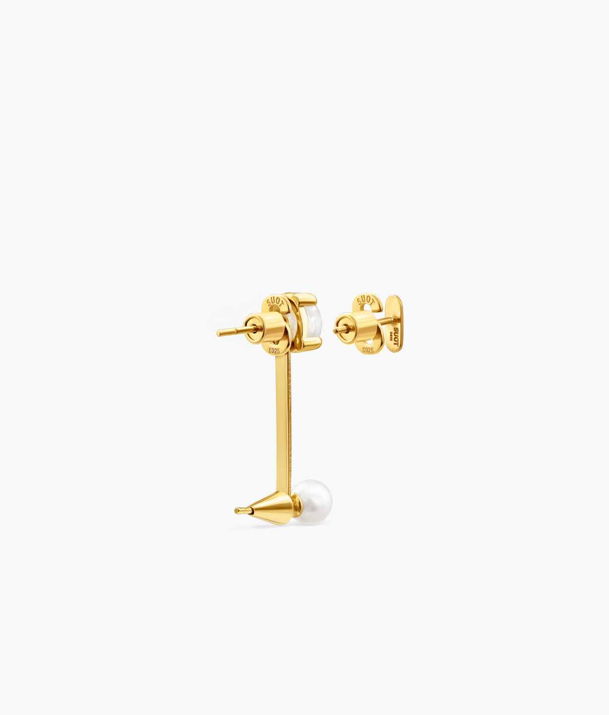 Pendientes Conexiones N5 Naked Pearls
