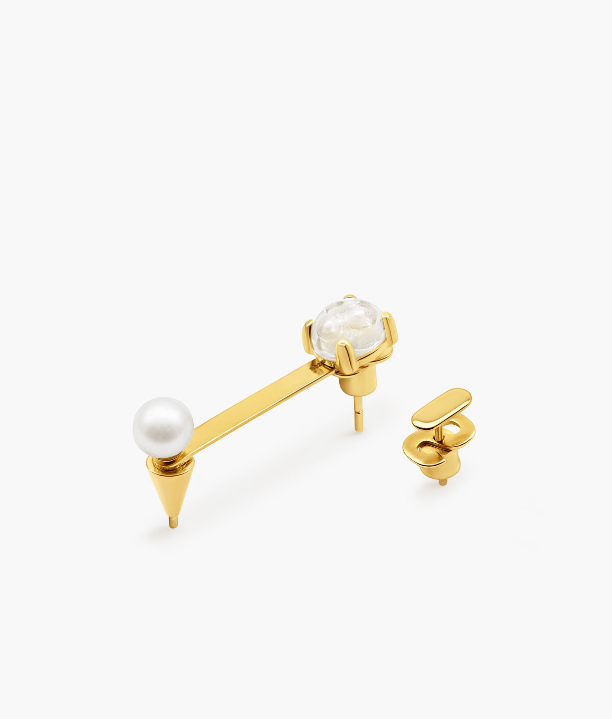 Pendientes Conexiones N5 Naked Pearls