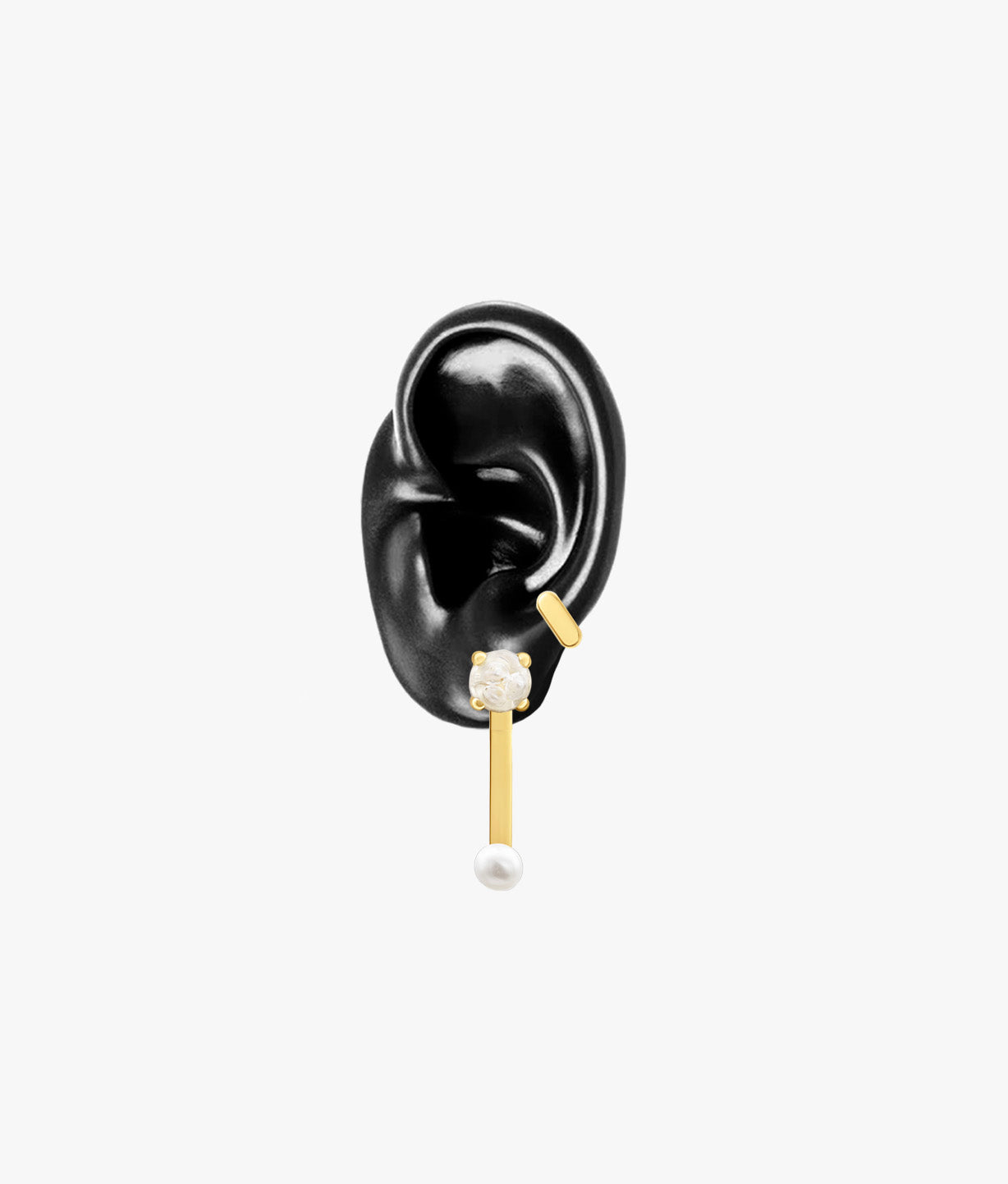 Pendientes Conexiones N5 Naked Pearls