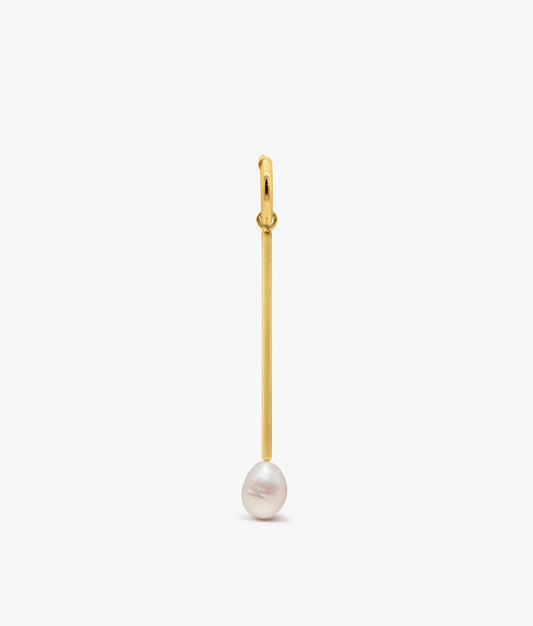 Naked Pearls Long Charm