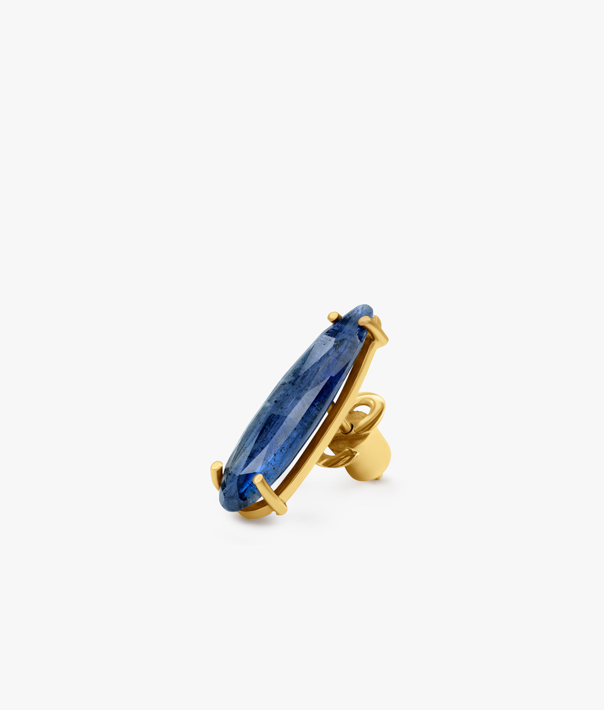 Unique Gems Dark Kyanite Earring