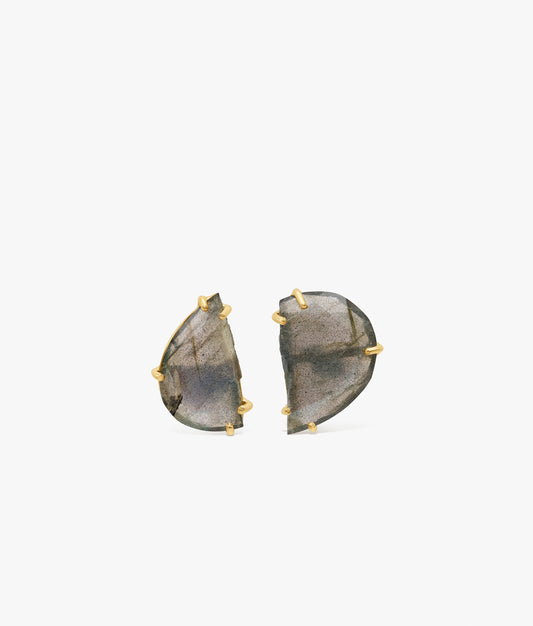 Unique Gems Small Labradorite Earrings