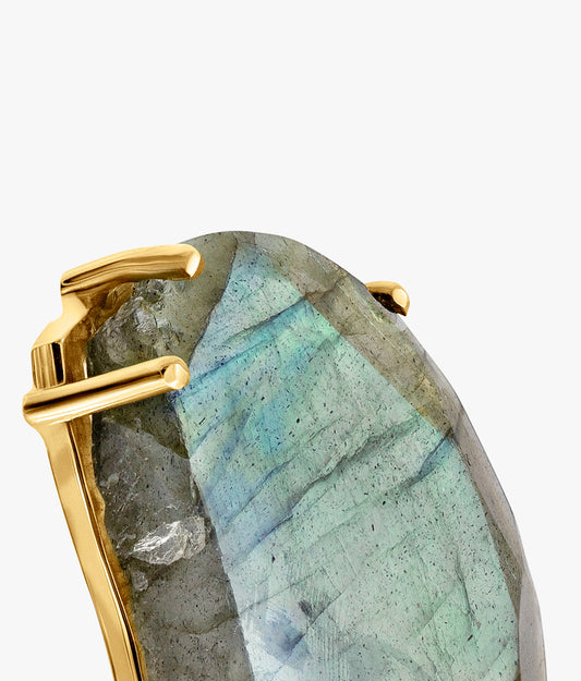 Unique Gems Big Labradorite Earrings