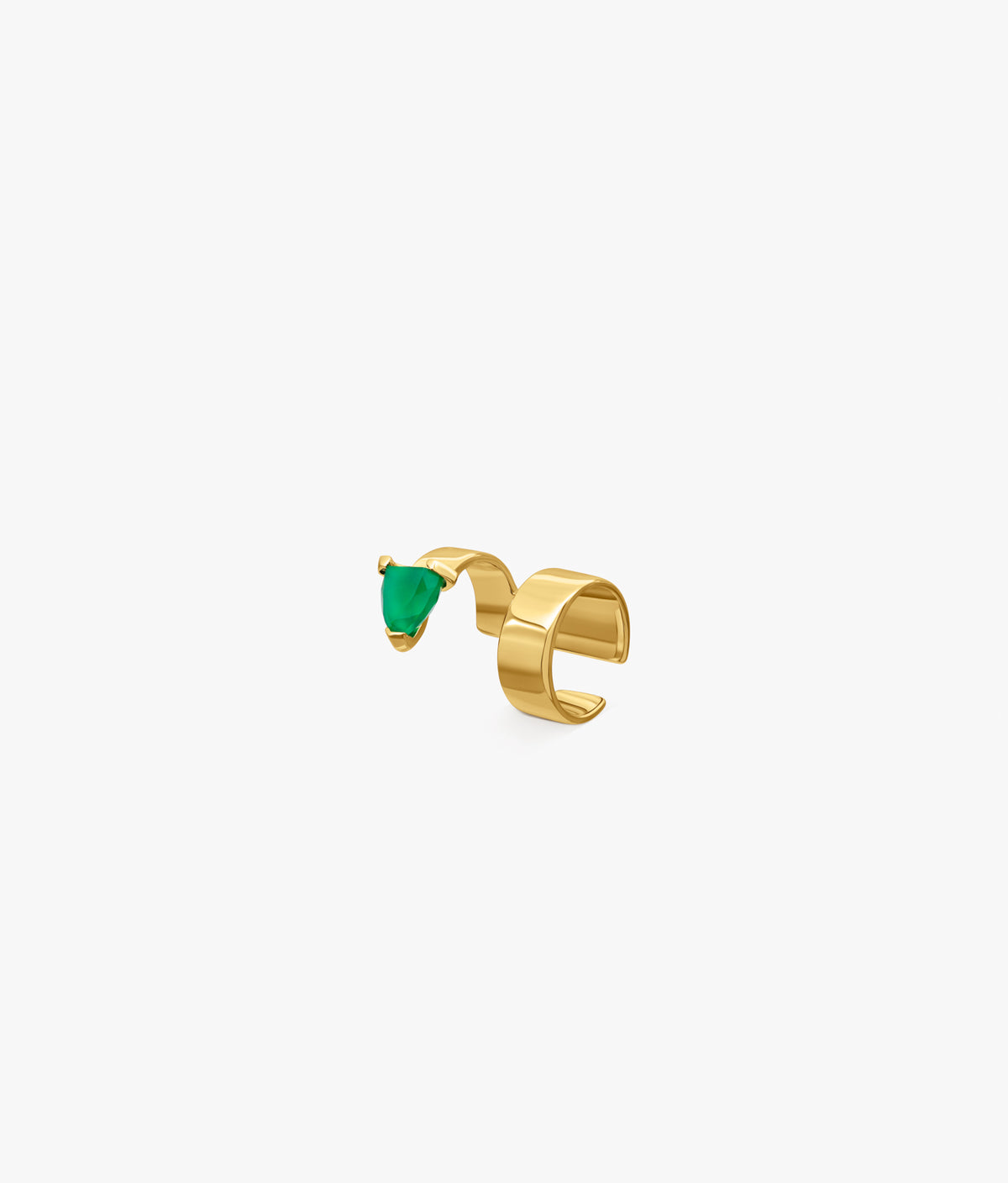 Tideborn Star Studs + Single Mini Fossil Ear Cuff + Mini Starborn  Studs | Ocean Inspired Ear Stack main image 1
