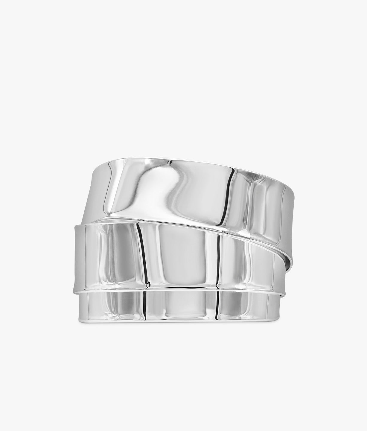 Pulsera de Plata de 3 Cintas Anchas