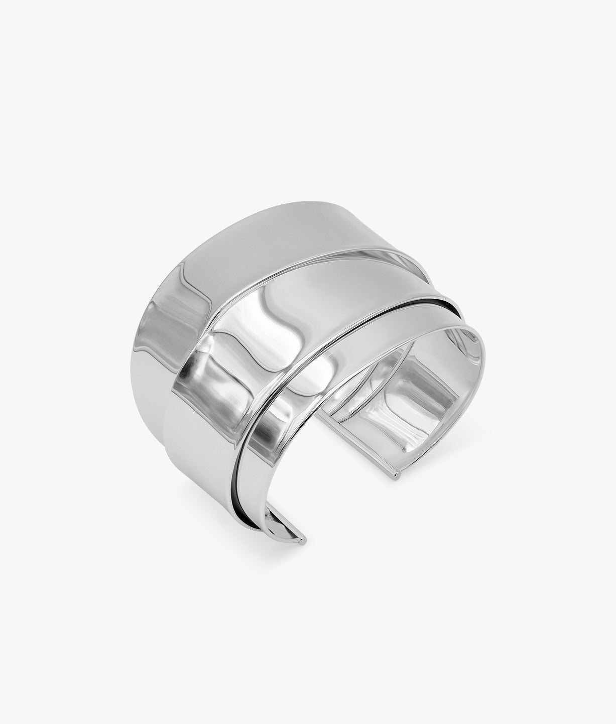 Pulsera de Plata de 3 Cintas Anchas