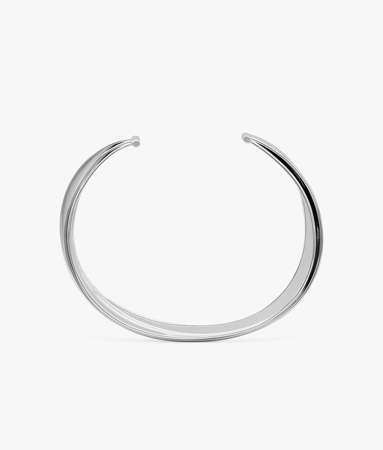 Pulsera de Plata de 3 Cintas Anchas