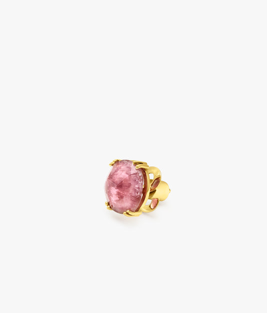 Unique Gems Ruby  Earring