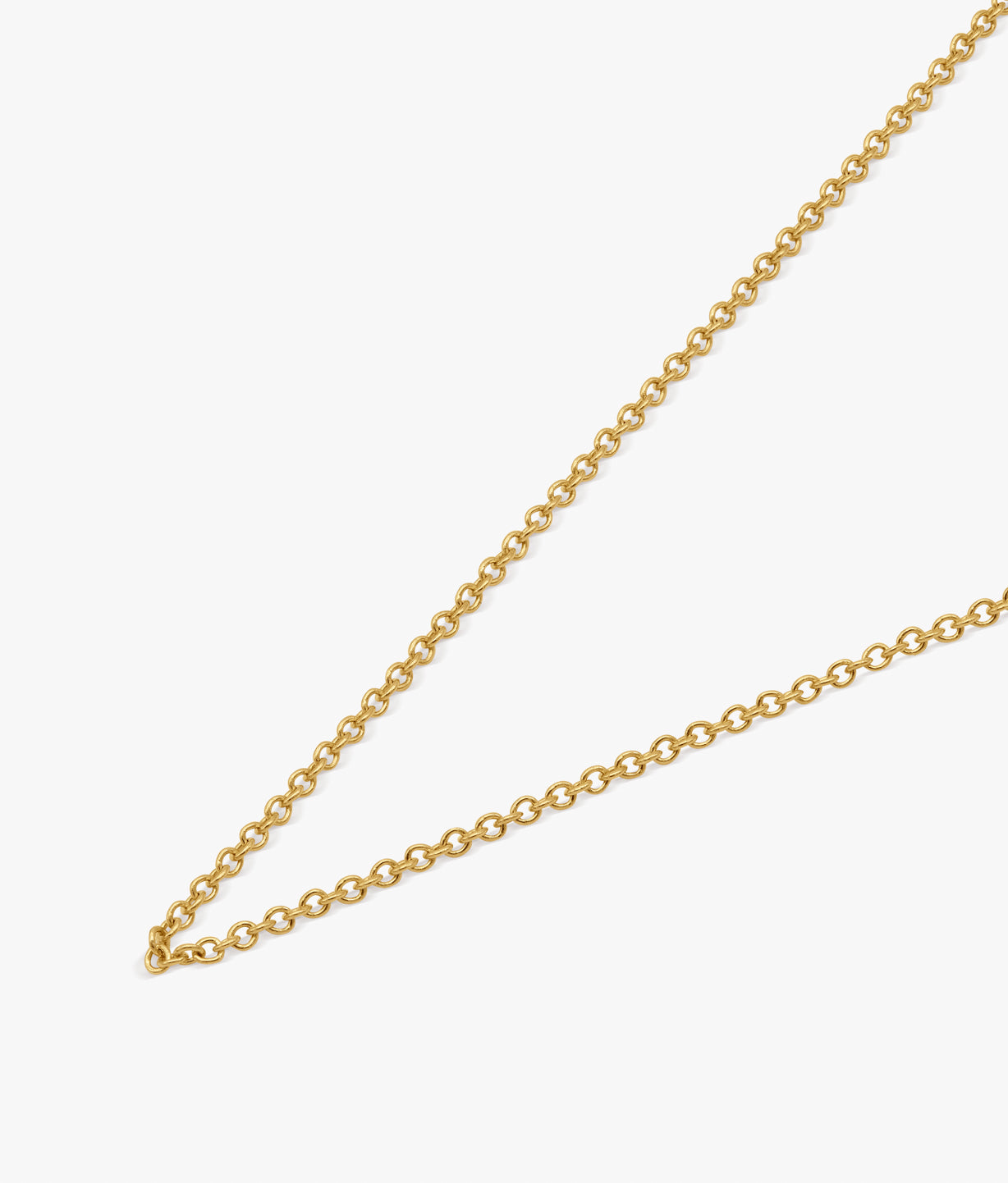 14 K Gold Forced Chain