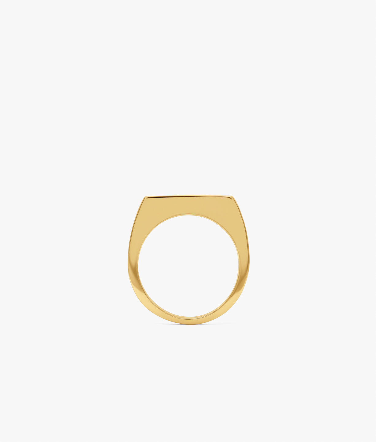 Half Cut Marquisse Signet Ring