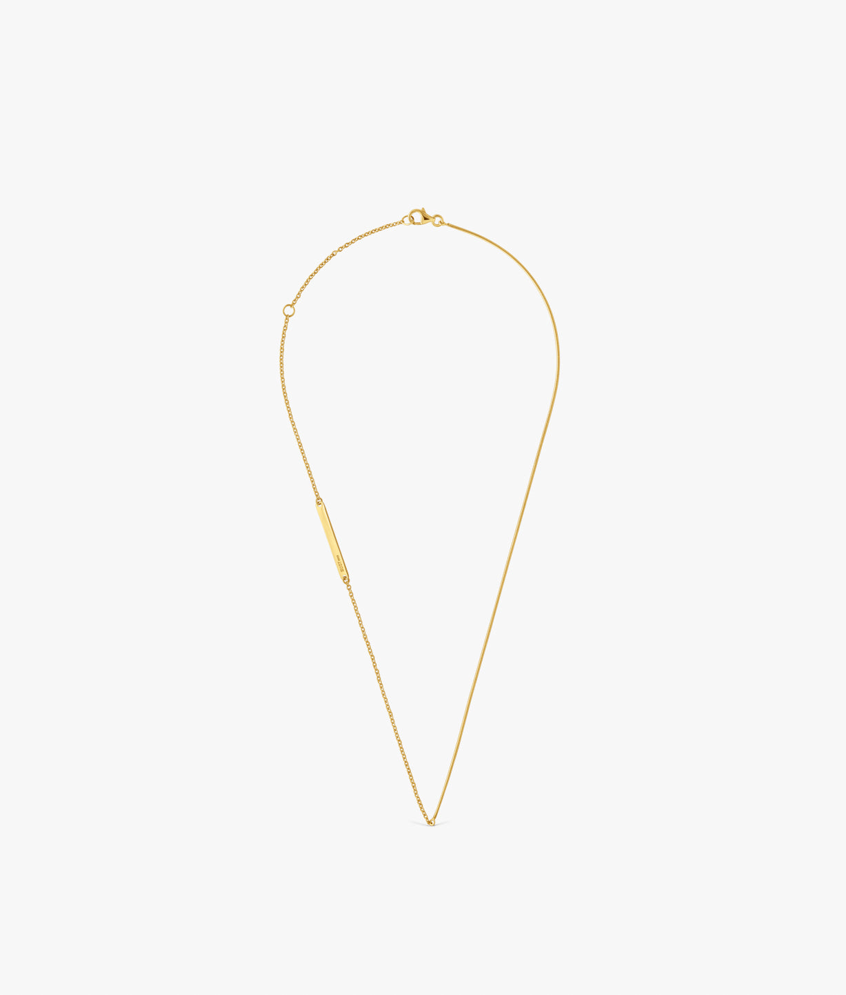 Gold Plated Chain Necklace (43 cm)