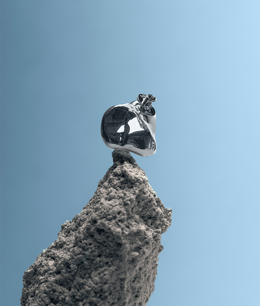 Pepita Silver XL Earing
