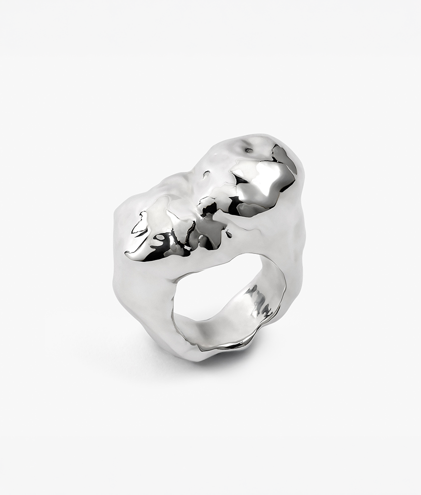 Pepita Silver Ring