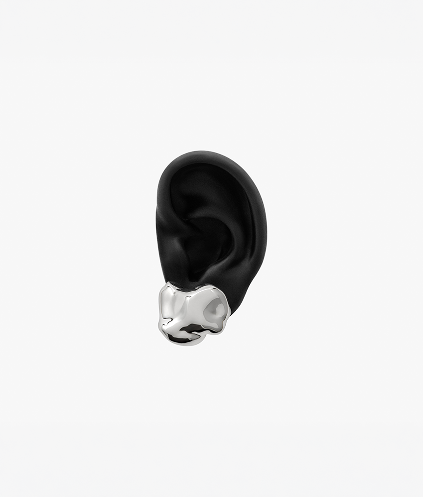 Pepita Silver XL Earing