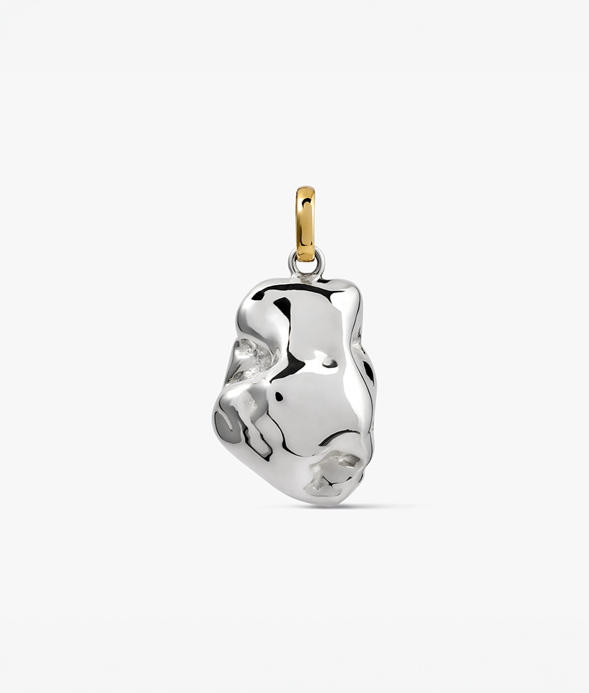 Pepita Silver L Charm