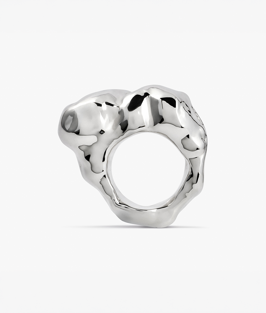 Pepita Silver Ring