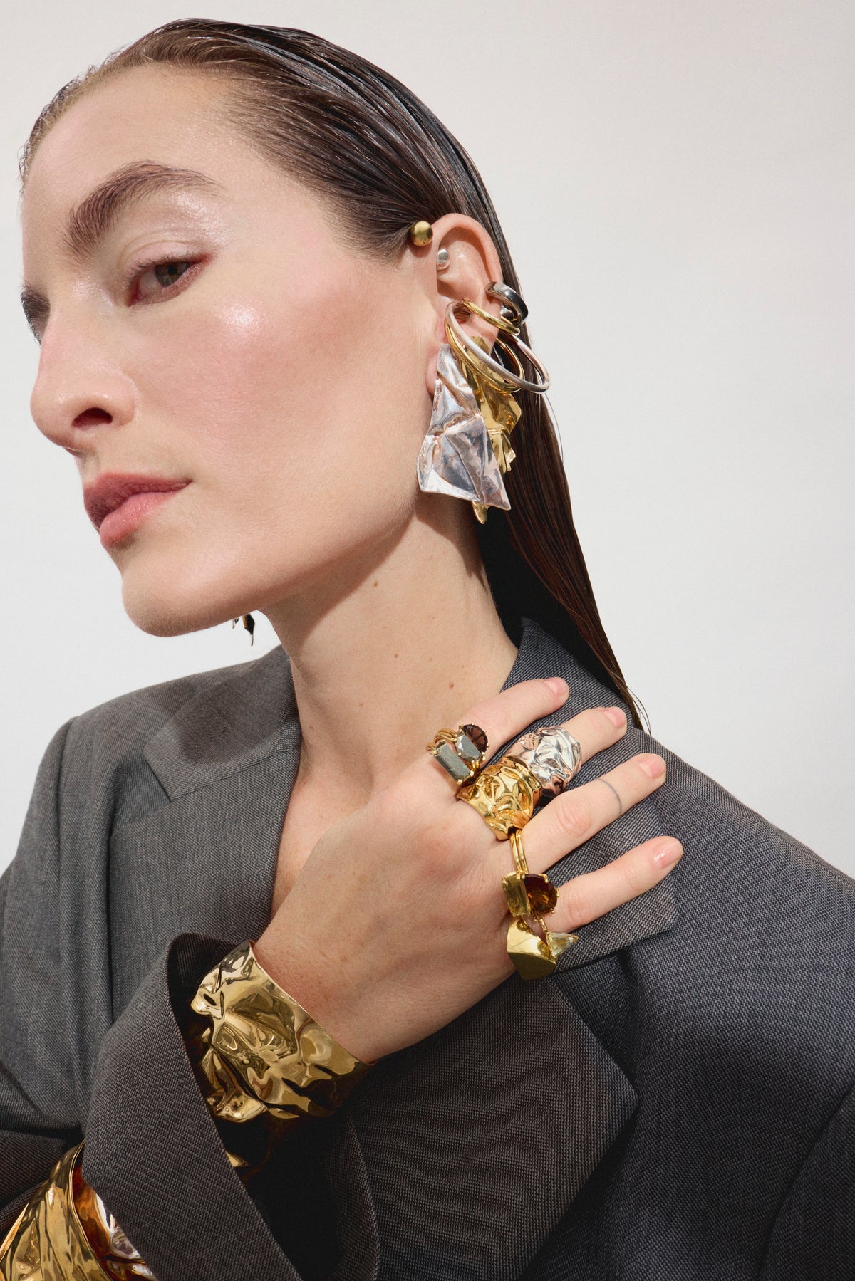 MET Gold-plated Ring