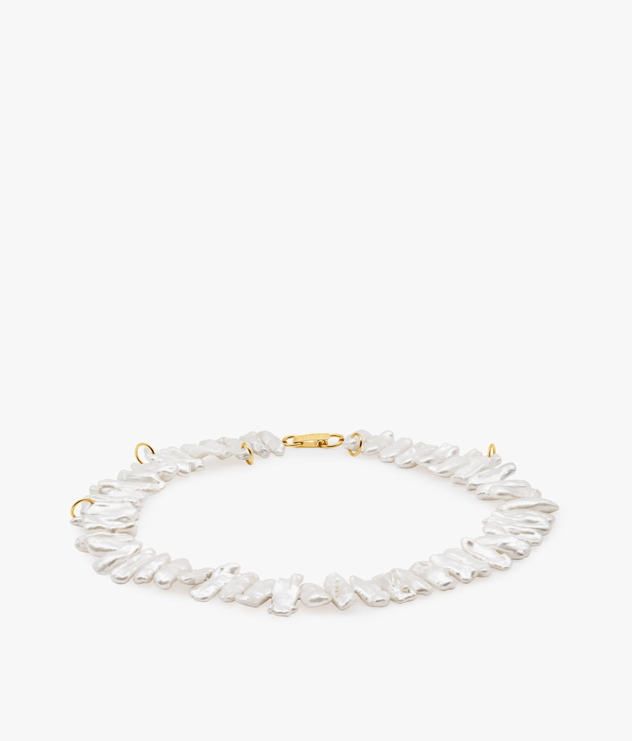 COLLAR DE PERLAS STICK RECICLADAS NAKED PEARLS