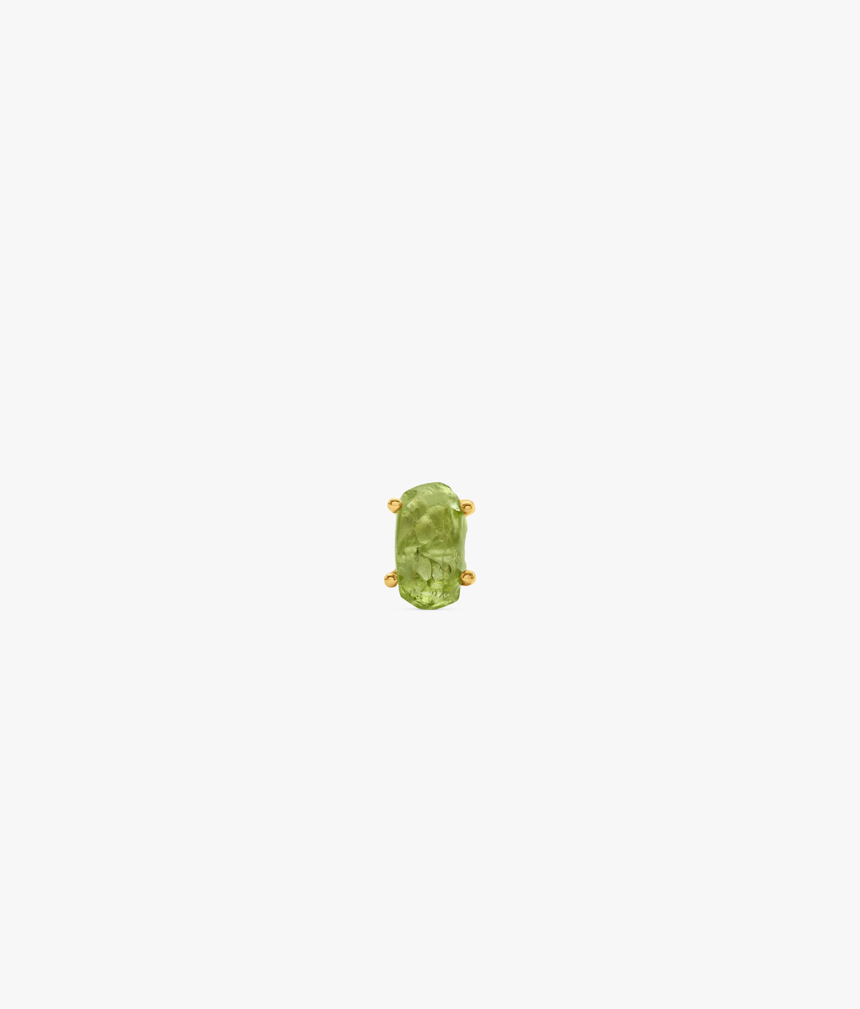 Unique Gems Peridot Single Earring