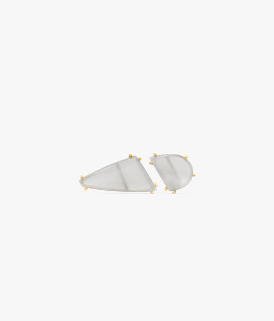 Unique Gems Moon Stone Earrings