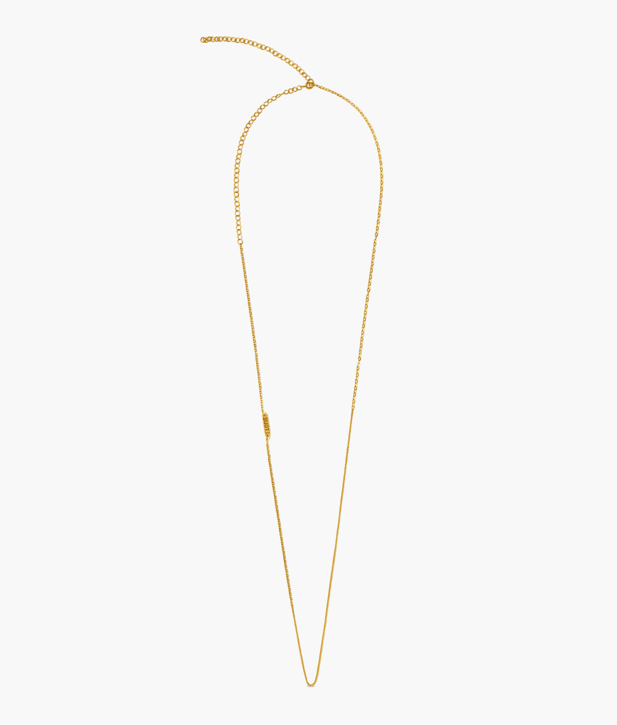 Gold Plated Silver XL Chain Necklace