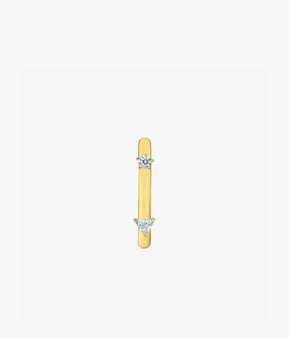 14KT Lab Diamond Conexiones Earring N3