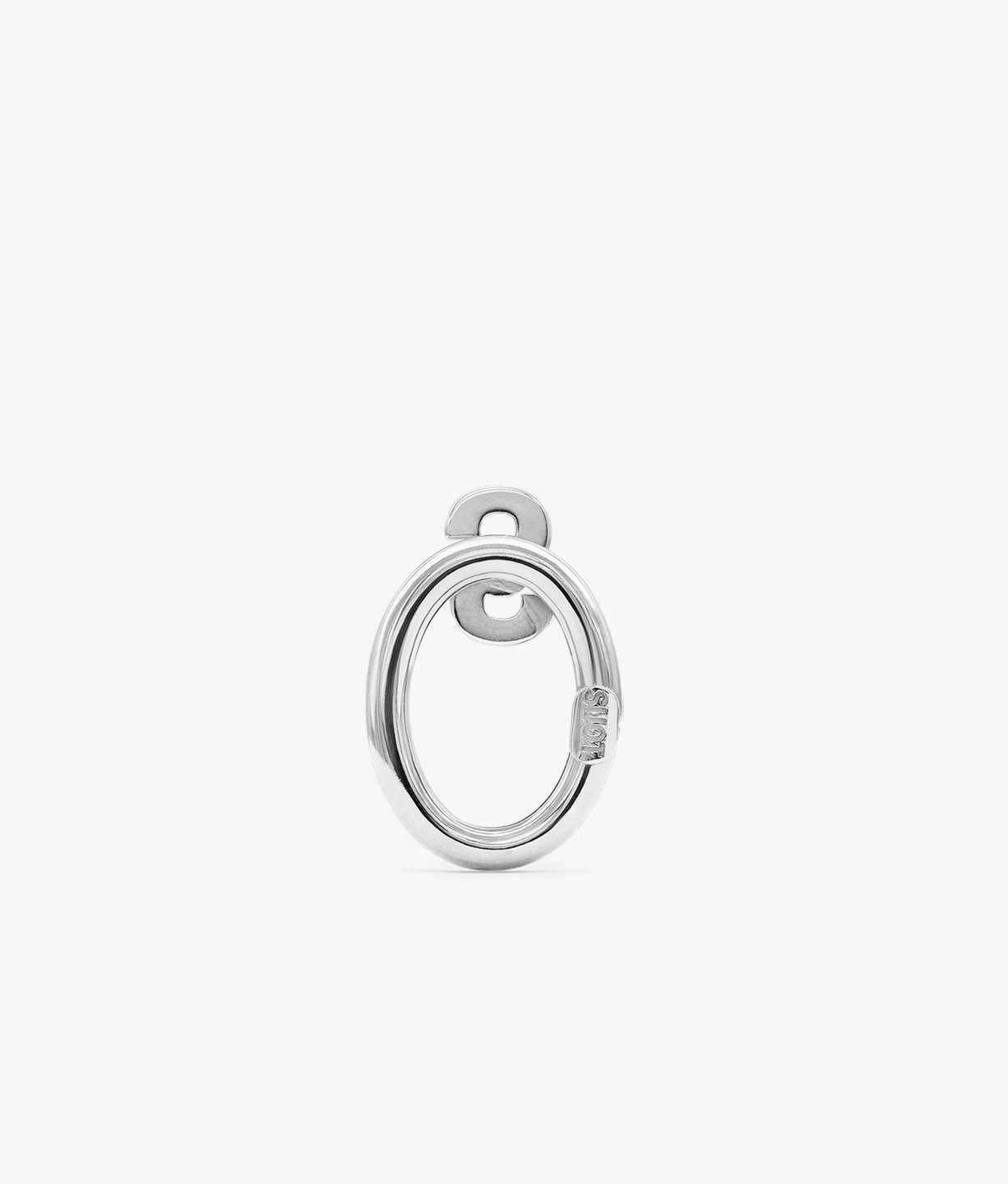 Sterling Silver Small Hold Earring