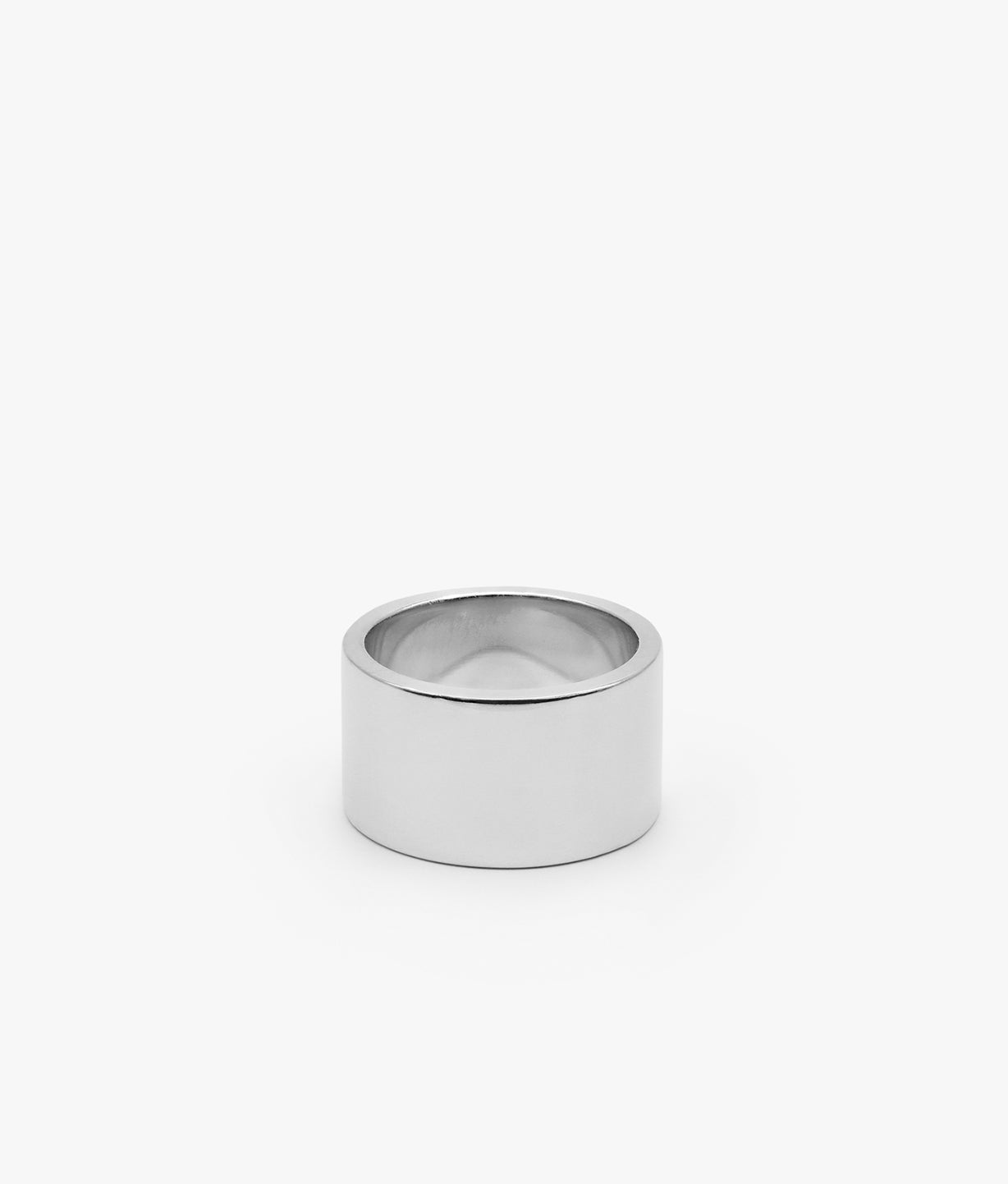 Sterling Silver Wide Flat Ring