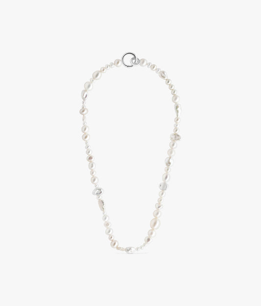 Collar Naked Pearls 47cm
