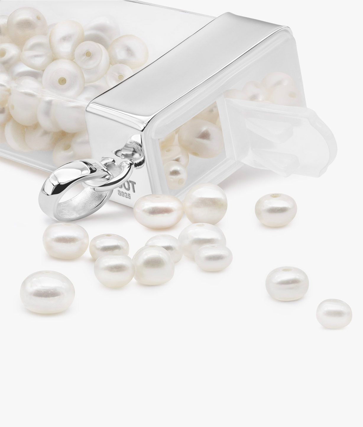 Naked Pearls Tic Tac Charm