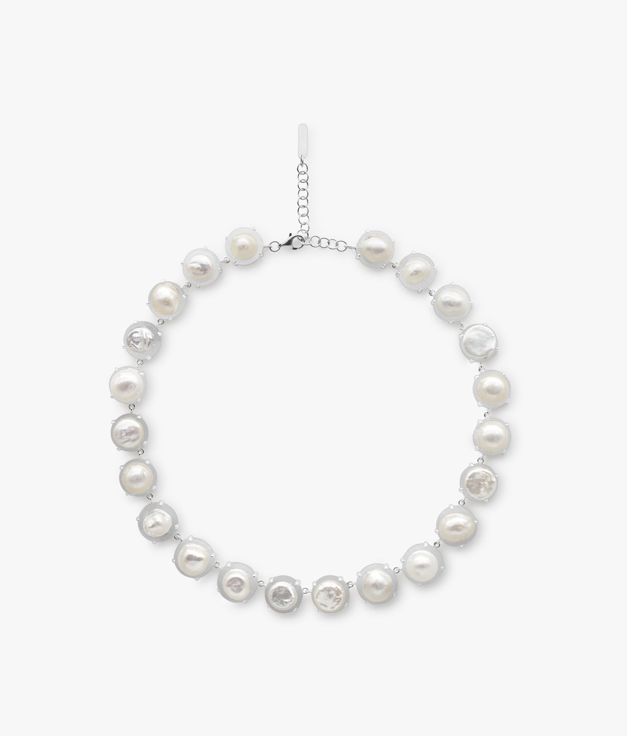 Naked Pearls Encapsulated Necklace
